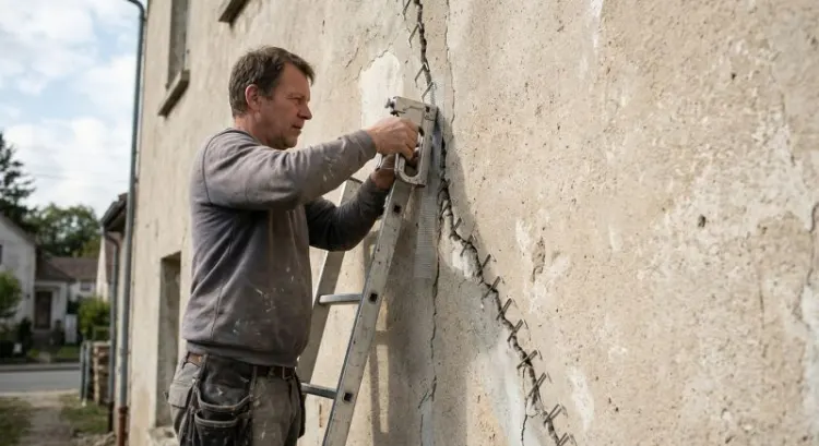 Fissures sur une maison à Roanne : causes, retrait-gonflement des argiles et prix des réparations dans le Roannais