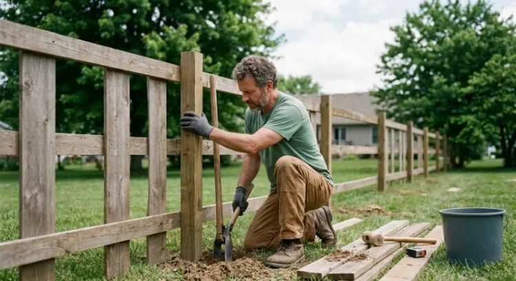 Combien coûte la pose d'une clôture à Roanne ? Prix au mètre linéaire, règles d'urbanisme et poseurs du Roannais